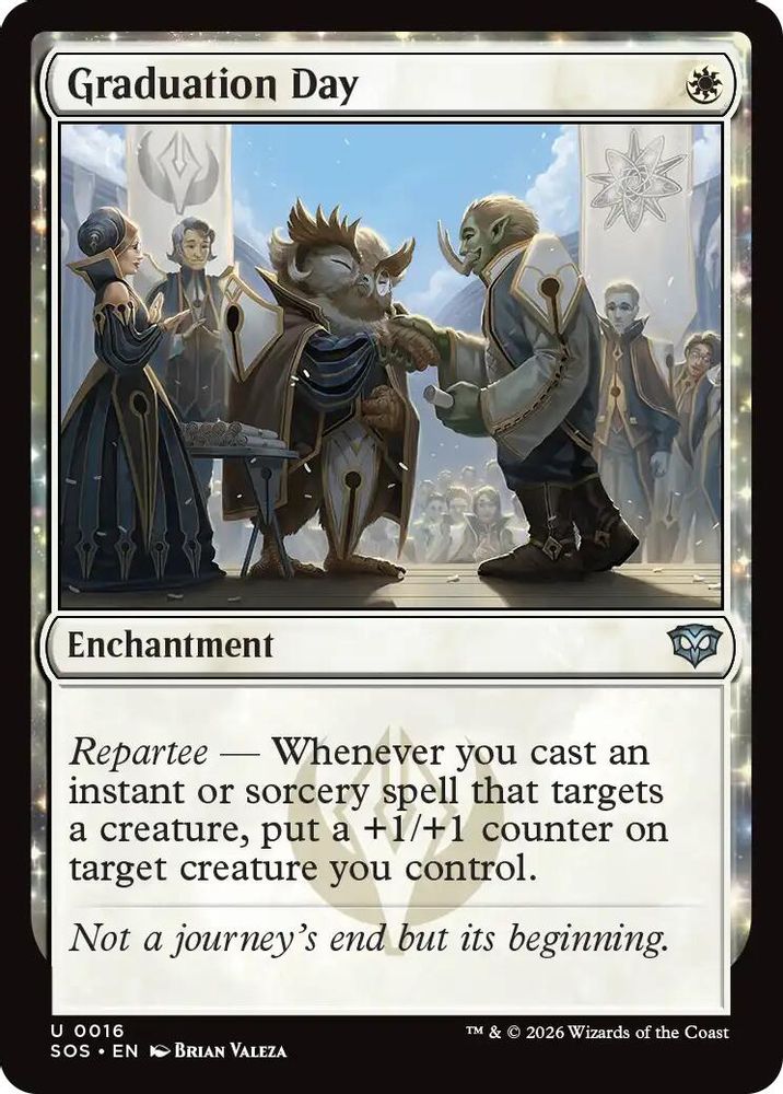 2026 Magic: The Gathering: Secrets of Strixhaven (SOS) - Graduation Day (#16, Uncommon)