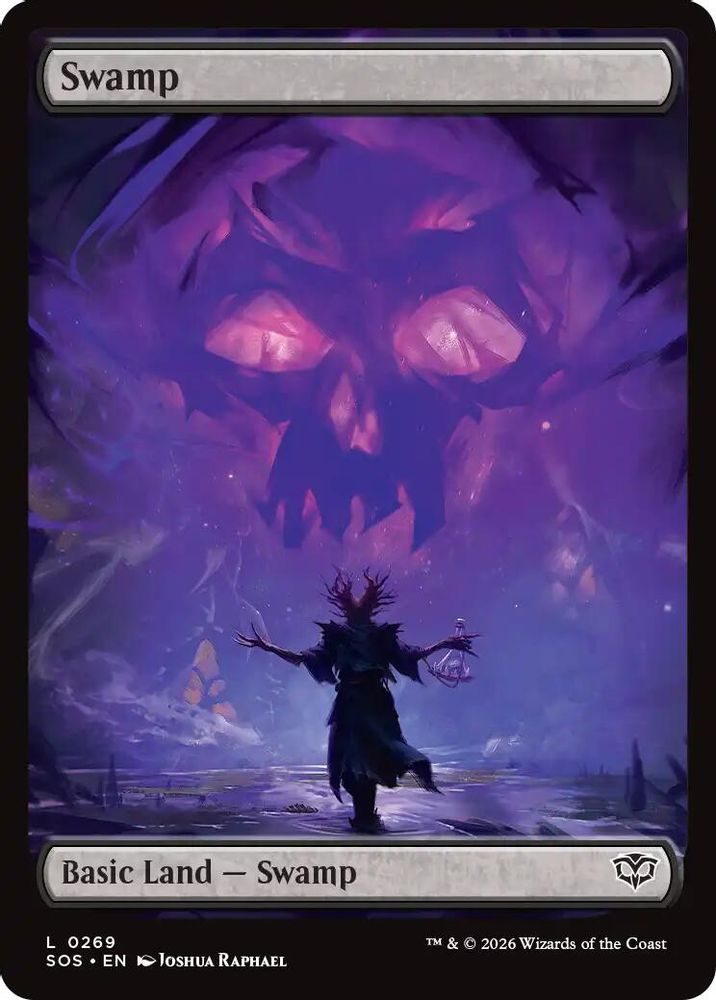 2026 Magic: The Gathering: Secrets of Strixhaven (SOS) - Swamp 0269 (#269, Land) (, Near Mint)
