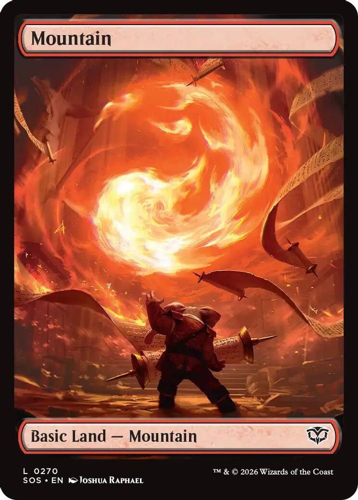 2026 Magic: The Gathering: Secrets of Strixhaven (SOS) - Mountain 0270 (#270, Land) (, Near Mint)