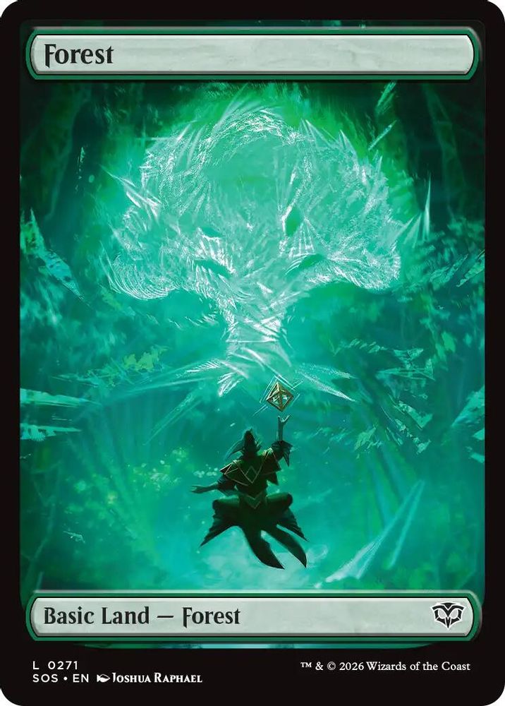 2026 Magic: The Gathering: Secrets of Strixhaven (SOS) - Forest 0271 (#271, Land) (, Near Mint)