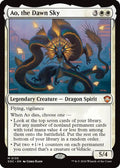 2026 Magic: The Gathering: Commander: Secrets of Strixhaven (SOC) - Ao the Dawn Sky (#135, Mythic Rare) (, Near Mint)
