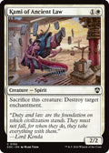 2026 Magic: The Gathering: Commander: Secrets of Strixhaven (SOC) - Kami of Ancient Law (#150, Common) (, Near Mint)