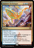 2026 Magic: The Gathering: Secrets of Strixhaven (SOS) - Splatter Technique (#231, Rare) (, Near Mint)