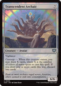 2026 Magic: The Gathering: Secrets of Strixhaven (SOS) - Transcendent Archaic (#5, Uncommon) (, Near Mint)