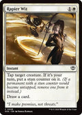 2026 Magic: The Gathering: Secrets of Strixhaven (SOS) - Rapier Wit (#28, Common) (, Near Mint)