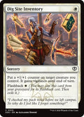 2026 Magic: The Gathering: Secrets of Strixhaven (SOS) - Dig Site Inventory (#10, Common) (, Near Mint)