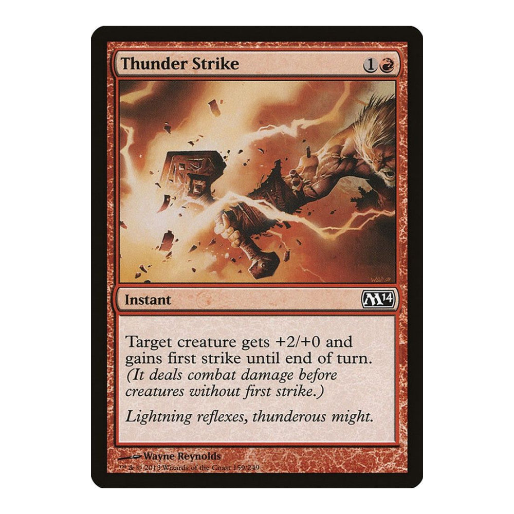 Thunder Strike - Magic 2014 (M14) () - Near Mint -