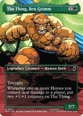 2026 Magic: The Gathering: Marvel Super Heroes (MSH) - The Thing Ben Grimm Borderless (#322, Uncommon) (, Near Mint)