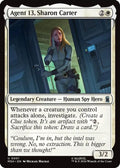 2026 Magic: The Gathering: Marvel Super Heroes (MSH) - Agent 13 Sharon Carter (#1, Uncommon) (, Near Mint)