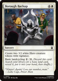 2026 Magic: The Gathering: Marvel Super Heroes (MSH) - Borough Backup (#7, Common) (, Near Mint)