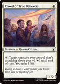 2026 Magic: The Gathering: Marvel Super Heroes (MSH) - Crowd of True Believers (#14, Common) (, Near Mint)