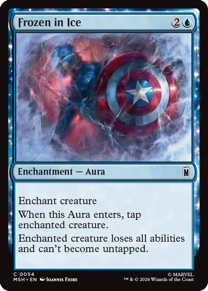 2026 Magic: The Gathering: Marvel Super Heroes (MSH) - Frozen in Ice (#54, Common)