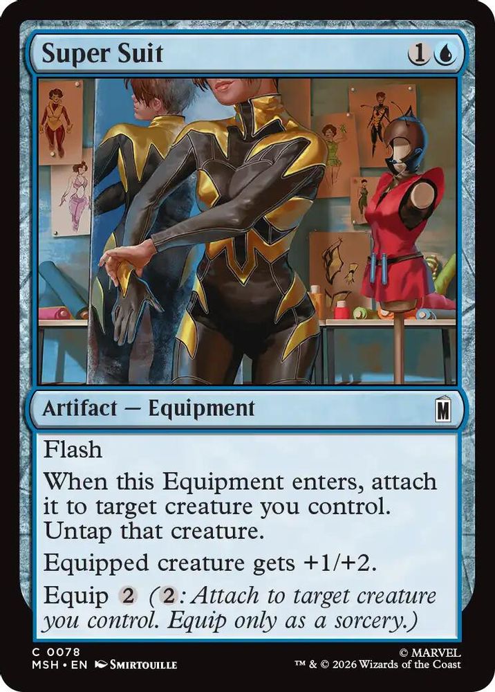2026 Magic: The Gathering: Marvel Super Heroes (MSH) - Super Suit (#78, Common) (, Near Mint)