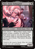 2026 Magic: The Gathering: Marvel Super Heroes (MSH) - Klaw Sonic Subjugator (#103, Uncommon) (, Near Mint)