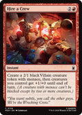 2026 Magic: The Gathering: Marvel Super Heroes (MSH) - Hire a Crew (#134, Common) (, Near Mint)