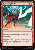 2026 Magic: The Gathering: Marvel Super Heroes (MSH) - Lightning Strike (#142, Common) (, Near Mint)
