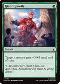 2026 Magic: The Gathering: Marvel Super Heroes (MSH) - Giant Growth (#167, Common) (, Near Mint)