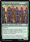 2026 Magic: The Gathering: Marvel Super Heroes (MSH) - Wakandan Royal Guard (#195, Common) (, Near Mint)