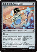 2026 Magic: The Gathering: Marvel Super Heroes (MSH) - H.E.R.B.I.E. Scout Unit (#247, Common) (, Near Mint)