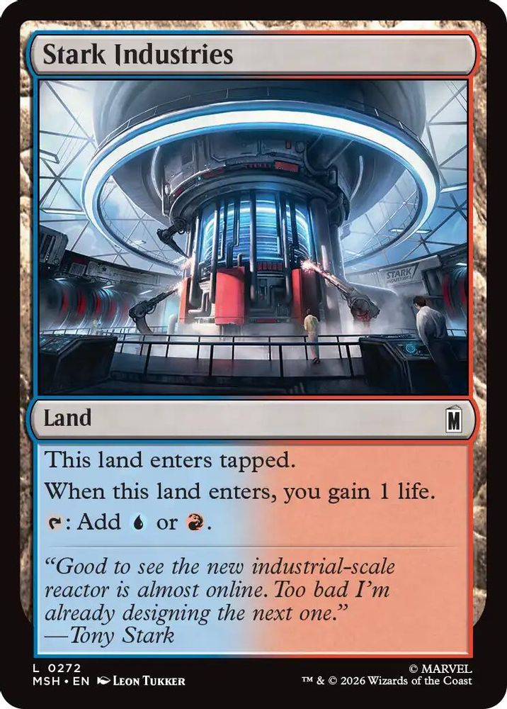 2026 Magic: The Gathering: Marvel Super Heroes (MSH) - Stark Industries (#272, Land)