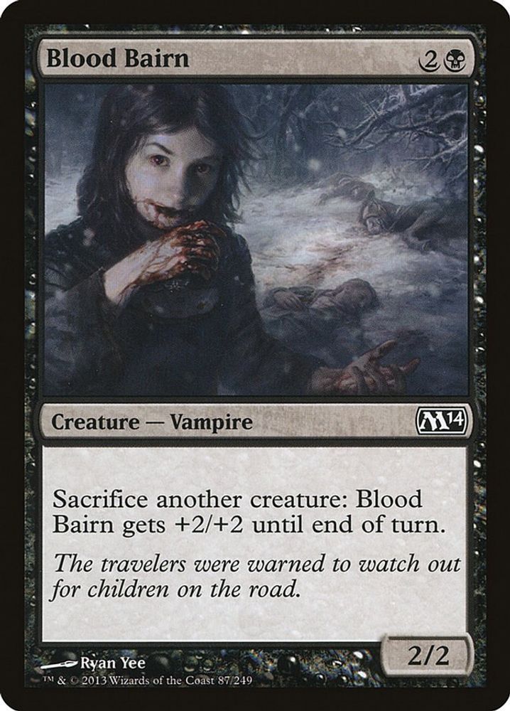 2013 Magic: The Gathering: Magic 2014 (M14) (M14) - Blood Bairn (#87, Common) (, Near Mint)