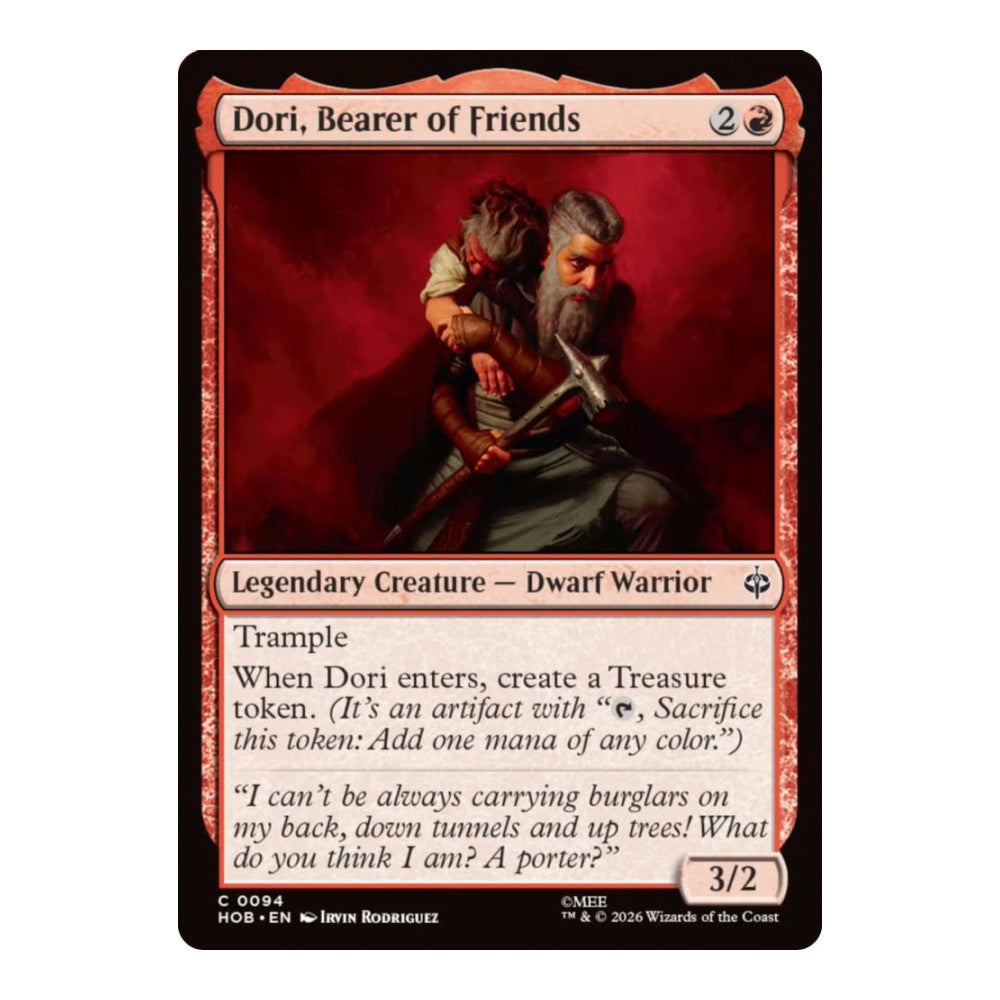 2026 Magic: The Gathering: The Hobbit (HOB) - Dori, Bearer of Friends (#94, Common) (, Near Mint)