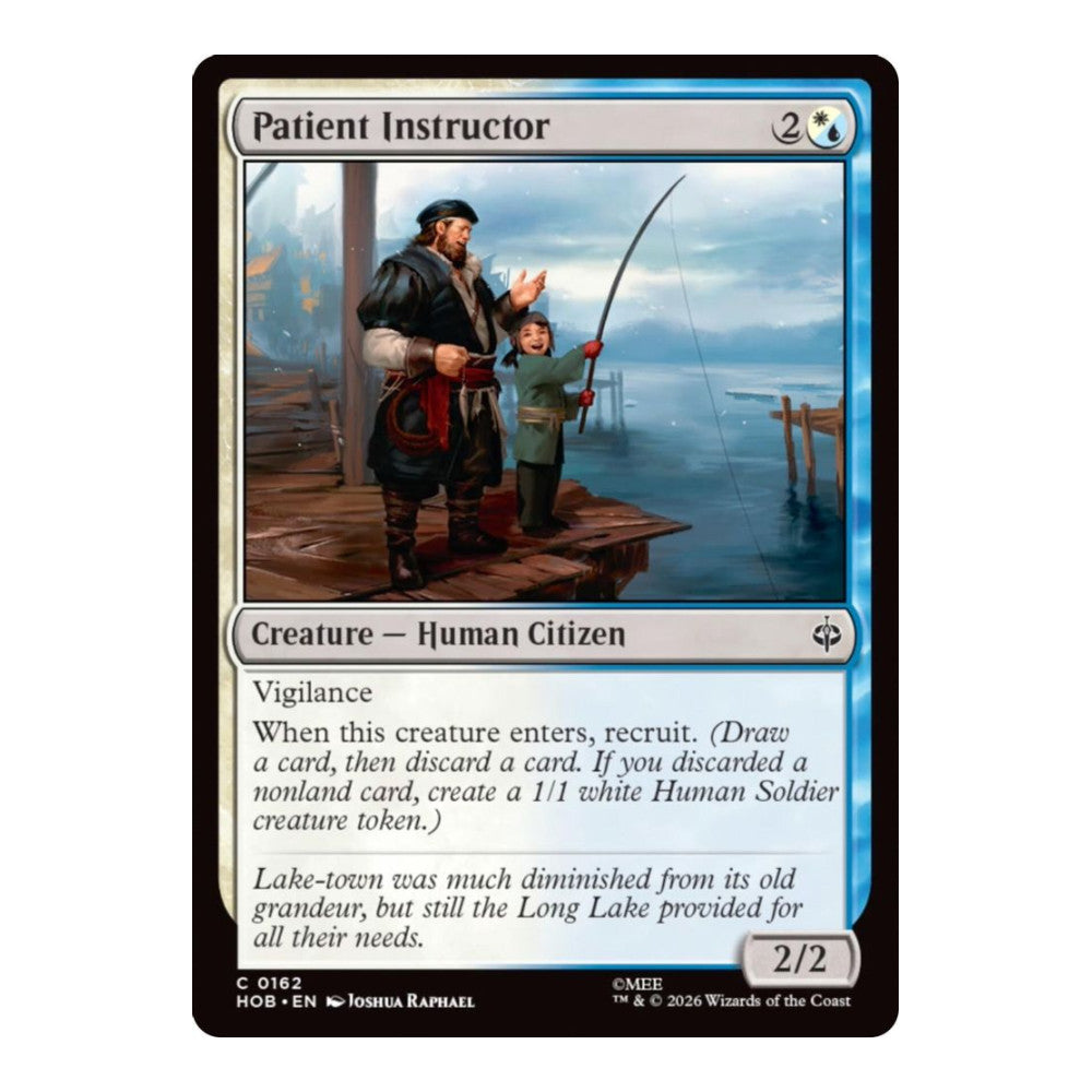 2026 Magic: The Gathering: The Hobbit (HOB) - Patient Instructor (#162, Common) (, Near Mint)