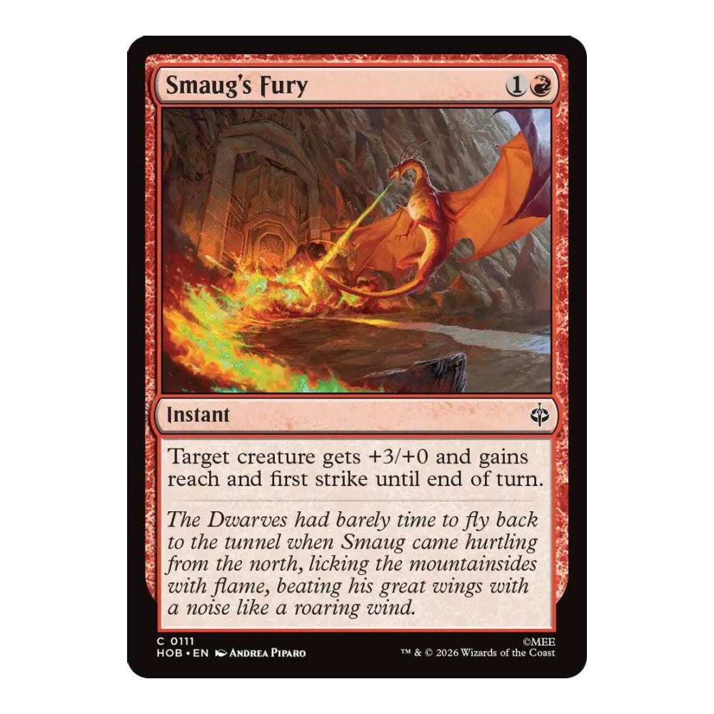 2026 Magic: The Gathering: The Hobbit (HOB) - Smaug's Fury (#111, Common) (, Near Mint)