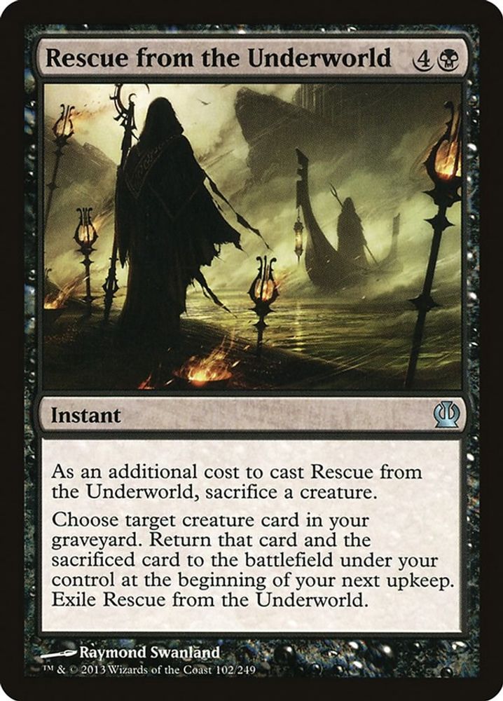 2013 Magic: The Gathering: Theros (THS) - Rescue from the Underworld (#102, Uncommon) (, Near Mint)