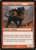 2013 Magic: The Gathering: Theros (THS) - Two Headed Cerberus (#146, Common) (, Near Mint)