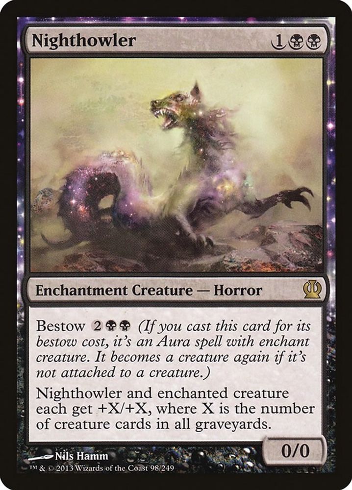 2013 Magic: The Gathering: Theros (THS) - Nighthowler (#98, Rare) (, Near Mint)