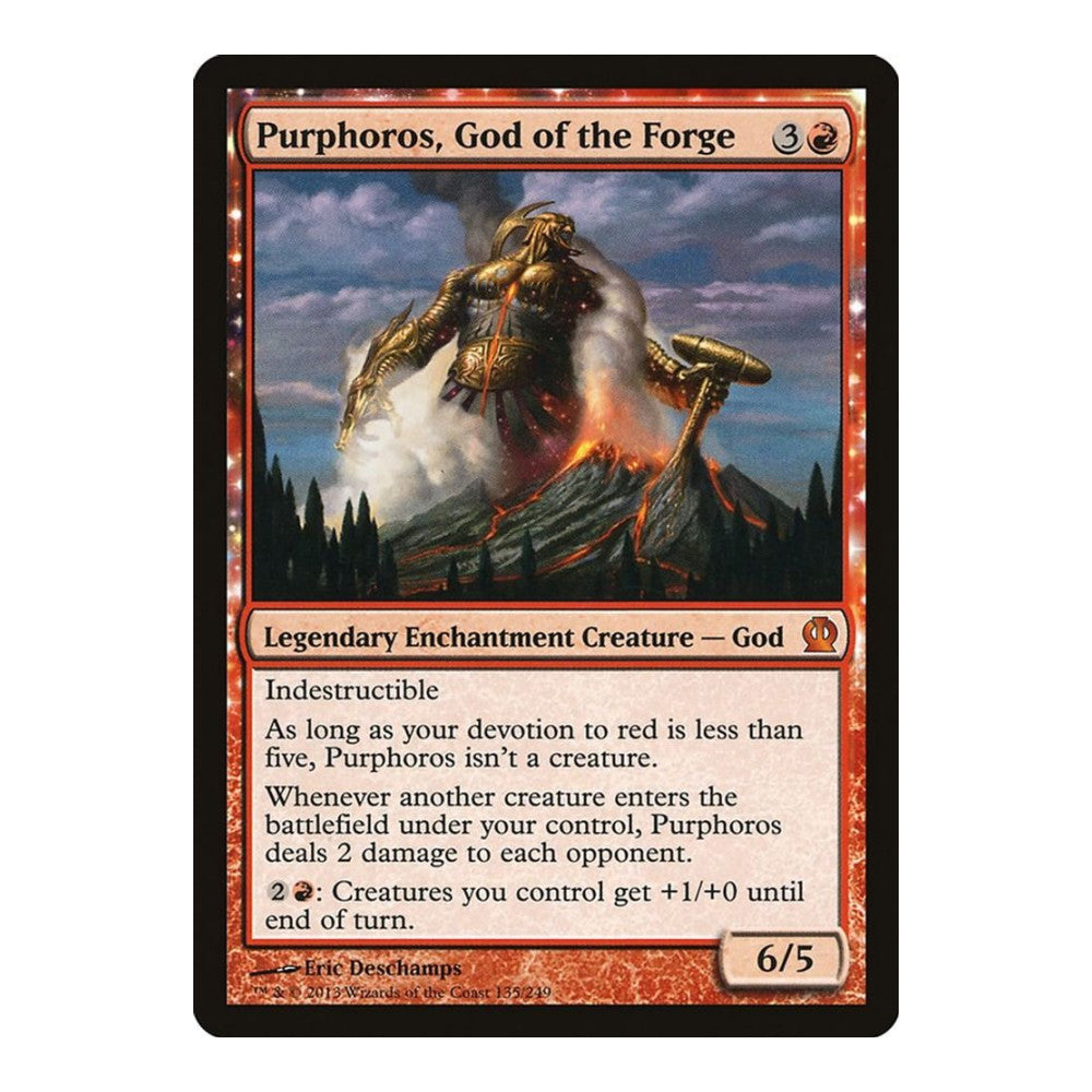 Purphoros God of the Forge - Theros () - Lightly Played -