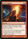 2013 Magic: The Gathering: Theros (THS) - Peak Eruption (#132, Uncommon) (, Near Mint)