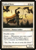 2013 Magic: The Gathering: Theros (THS) - Fabled Hero (#12, Rare) (, Near Mint)