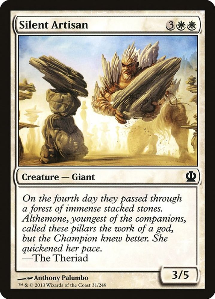 2013 Magic: The Gathering: Theros (THS) - Silent Artisan (#31, Common) (, Near Mint)