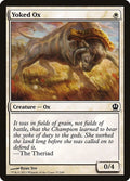 2013 Magic: The Gathering: Theros (THS) - Yoked Ox (#37, Common) (, Near Mint)