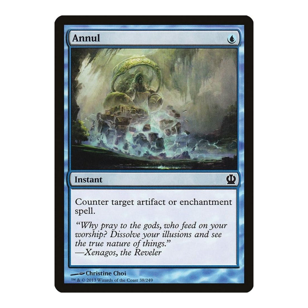 2013 Magic: The Gathering: Theros (THS) - Annul (#38, Common) (, Near Mint)