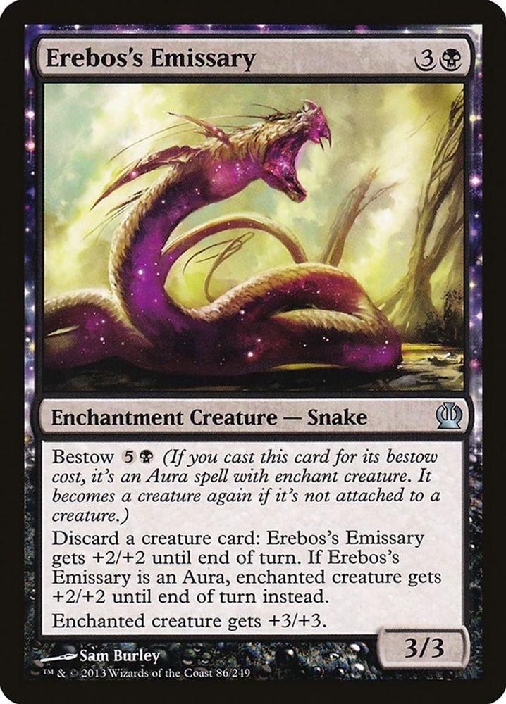 2013 Magic: The Gathering: Theros (THS) - Ereboss Emissary (#86, Uncommon) (, Near Mint)