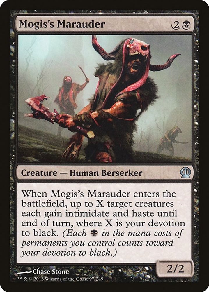 2013 Magic: The Gathering: Theros (THS) - Mogiss Marauder (#97, Uncommon) (, Near Mint)