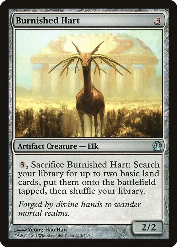 2013 Magic: The Gathering: Theros (THS) - Burnished Hart (#213, Uncommon) (, Near Mint)
