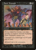 2000 Magic: The Gathering: Nemesis (NMS) - Dark Triumph (#55, Uncommon) (, Near Mint)