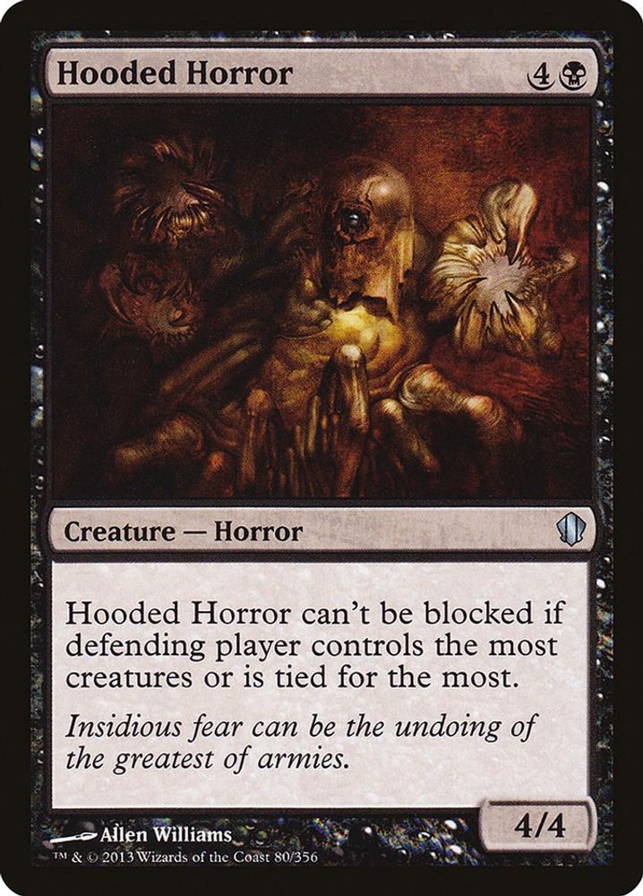 2013 Magic: The Gathering: Commander 2013 (C13) - Hooded Horror (#80, Uncommon) (, Near Mint)