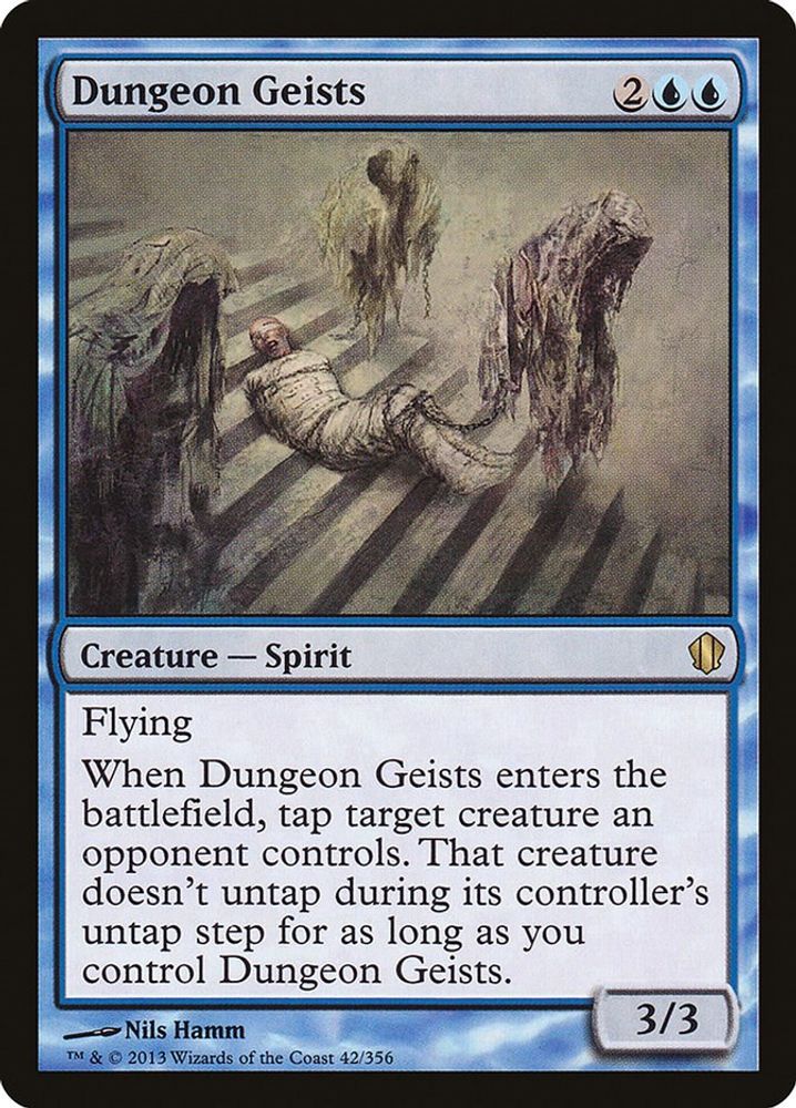 2013 Magic: The Gathering: Commander 2013 (C13) - Dungeon Geists (#42, Rare) (, Near Mint)