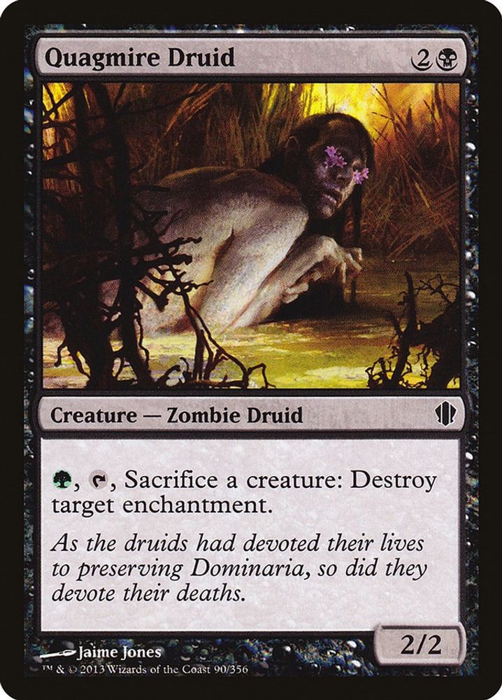 2013 Magic: The Gathering: Commander 2013 (C13) - Quagmire Druid (#90, Common) (, Near Mint)