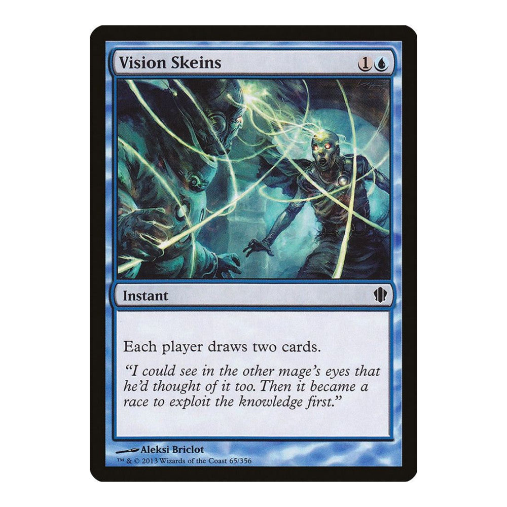 2013 Magic: The Gathering: Commander 2013 (C13) - Vision Skeins (#65, Uncommon) (, Near Mint)
