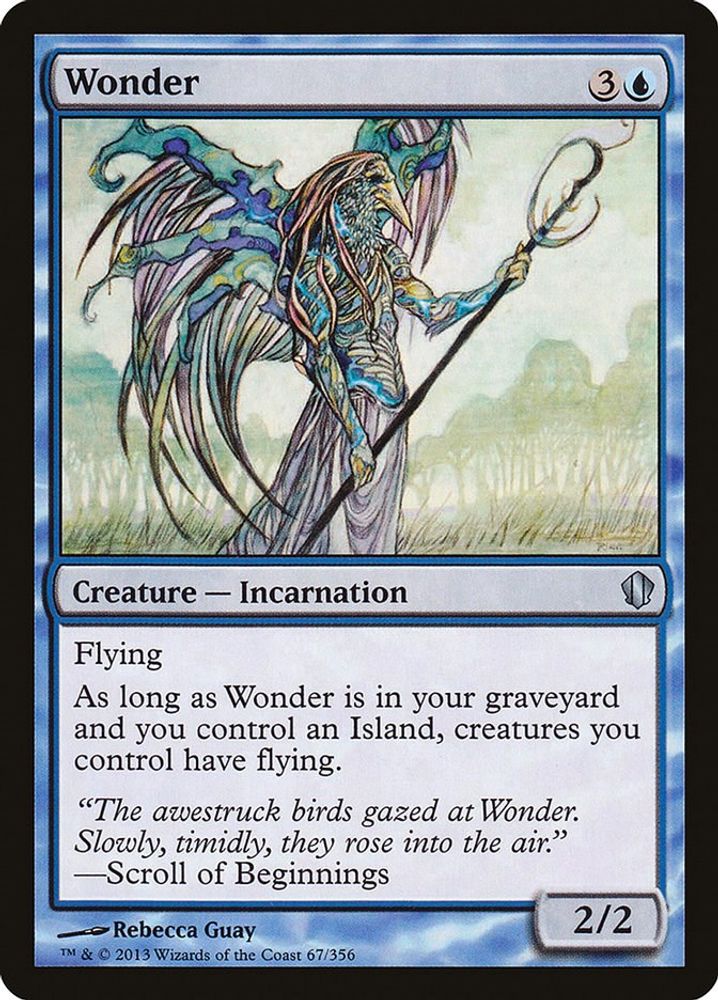 2013 Magic: The Gathering: Commander 2013 (C13) - Wonder (#67, Uncommon) (, Near Mint)