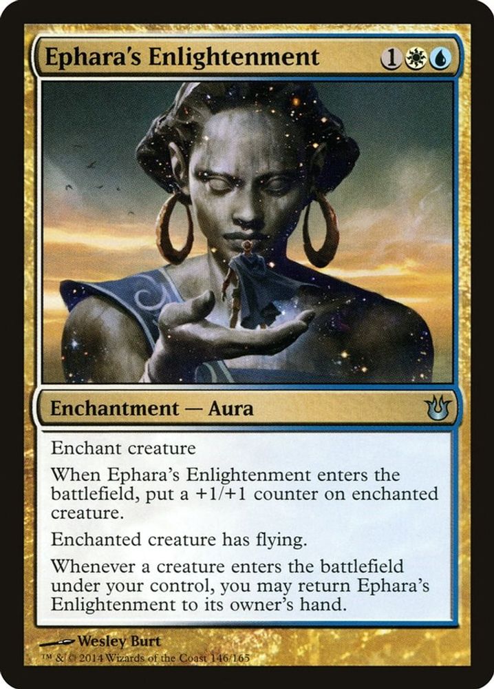 2014 Magic: The Gathering: Born of the Gods (BNG) - Epharas Enlightenment (#146, Uncommon) (, Near Mint)