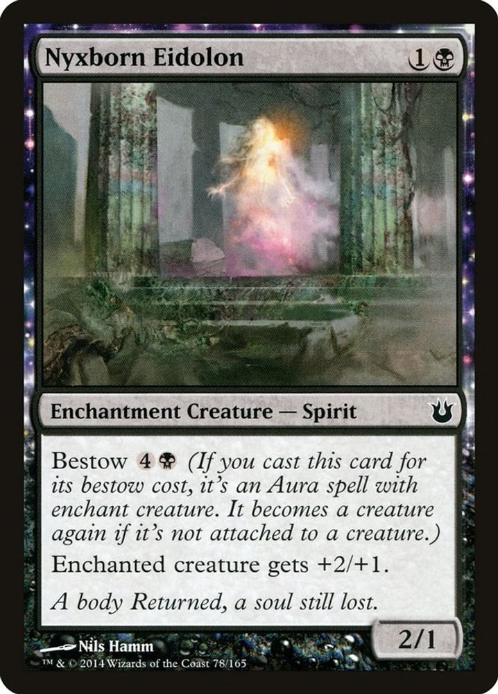 2014 Magic: The Gathering: Born of the Gods (BNG) - Nyxborn Eidolon (#78, Common) (, Near Mint)
