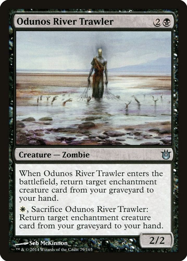 2014 Magic: The Gathering: Born of the Gods (BNG) - Odunos River Trawler (#79, Uncommon) (, Near Mint)