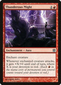 2014 Magic: The Gathering: Born of the Gods (BNG) - Thunderous Might (#114, Uncommon) (, Near Mint)